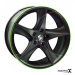 EtaBeta Jofiel Black Green 21 Zoll