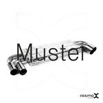 Eisenmann Endschalld�mpfer 4-Rohr 76mm rund