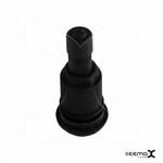 Metallventil 11,3mm schwarz